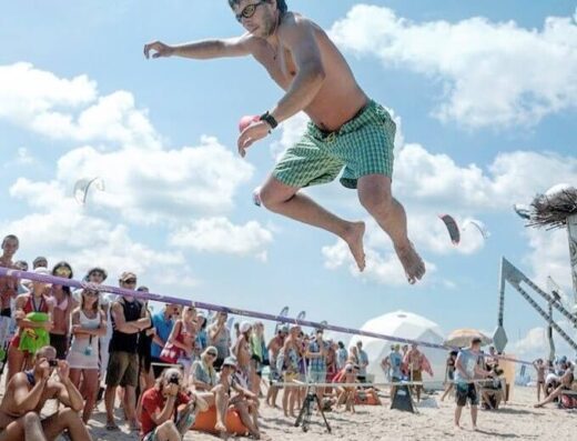 Kostya's Ultimate Slacklining Adventures: From Ground to Sky!